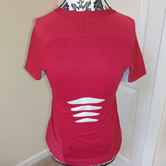 Women Nike Half Zip Dri Fit Shirt Running Cycling - Picture 3 of 5